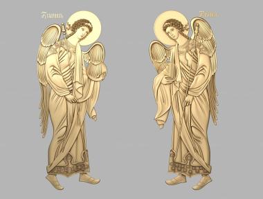 Angels (Archangel Gabriel, AN_0200) 3D models for cnc