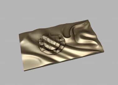 Emblems (Flag of Portugal, GR_0431) 3D models for cnc