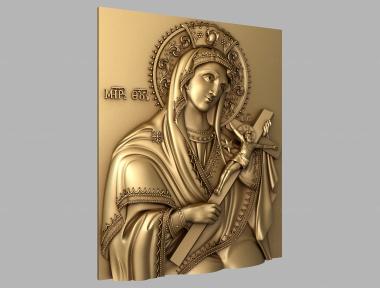 Icons (Annual miracle of panagia haru in lepsi, IK_1883) 3D models for cnc