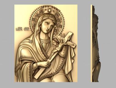 Icons (Annual miracle of panagia haru in lepsi, IK_1883) 3D models for cnc