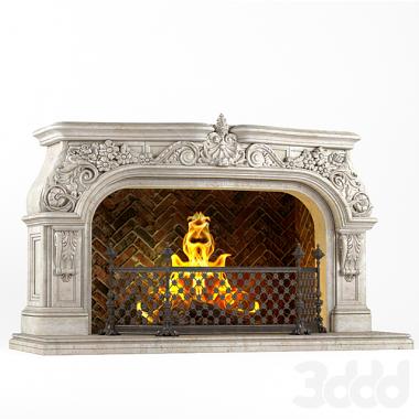Fireplaces (, KM_0239) 3D models for cnc