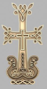 Crosses (Cross with interlacing patterns, KRS_0259) 3D models for cnc