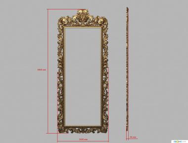 Mirrors and frames (, RM_0986) 3D models for cnc