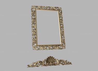 Mirrors and frames (, RM_0993) 3D models for cnc