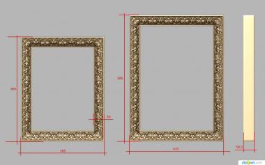 Mirrors and frames (, RM_1004) 3D models for cnc