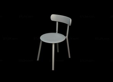 Chair (High chair for children, STUL_0142) 3D models for cnc