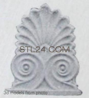 Shells - SHELL_0031 - | 3D model 3DSMAX / OBJ / STL. 3D stl model for CNC