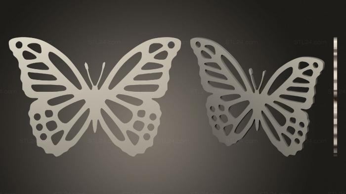 2D (Butterfly 31 (repaired), 2D_0009) 3D models for cnc