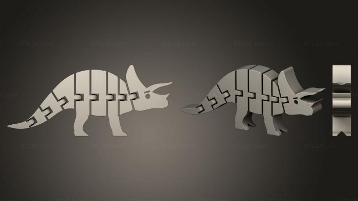 Flexy Triceratops