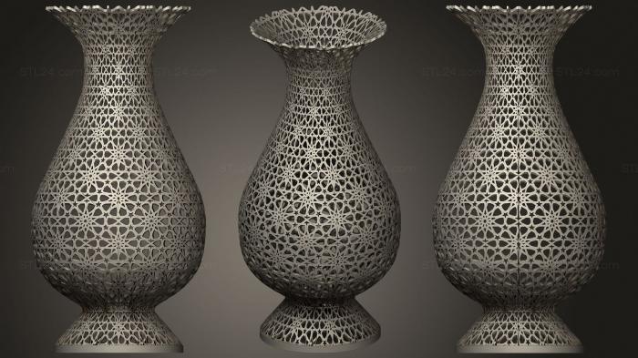 2D (Исламская ваза 4-го типа, 2D_0080) 3D модель для ЧПУ станка