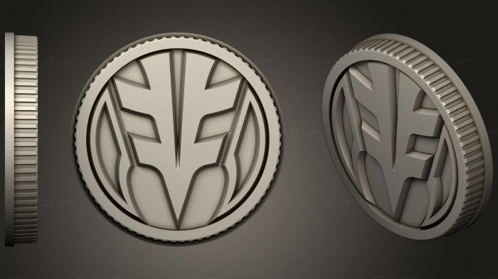 2D (Legacy power coins, 2D_0096) 3D models for cnc