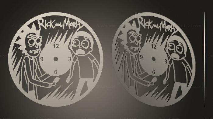 Reloj rick and morty