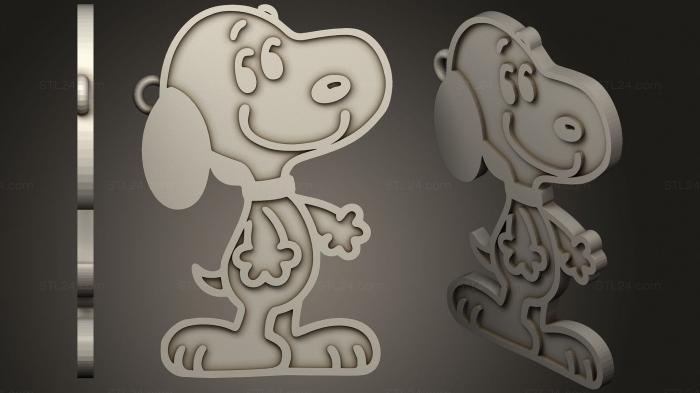 Snoopy keychain