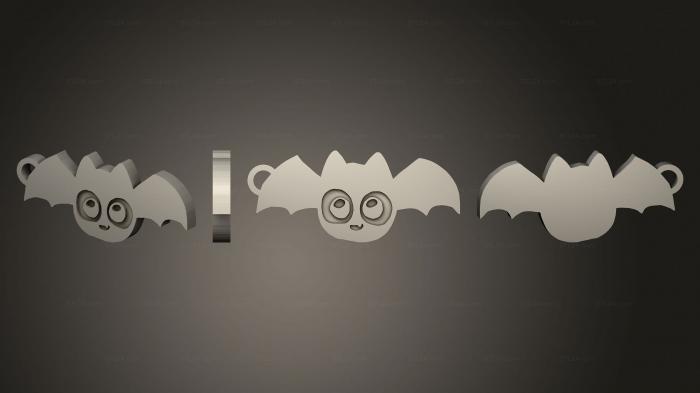 2D (Bat, 2D_0295) 3D models for cnc