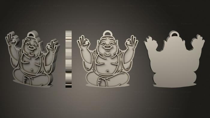 2D (Buddha 5, 2D_0323) 3D models for cnc