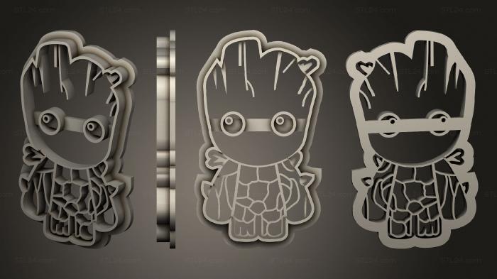 Cookie Cutter Baby Groot 001