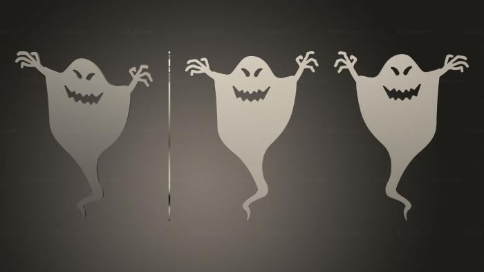 Cute monsters ghost