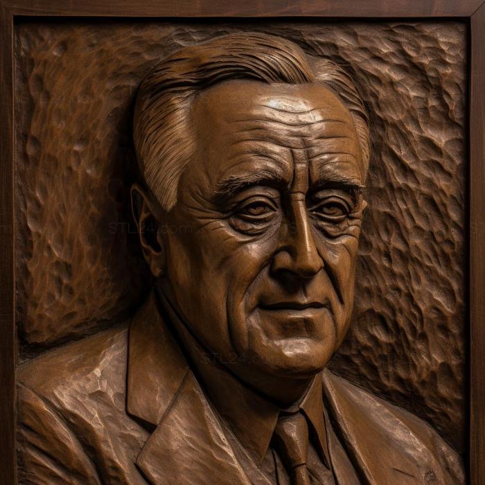 Franklin Delano Roosevelt US President 2