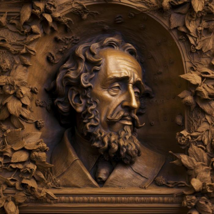 Знаменитости (Felix Mendelssohn Bartholdi 3, 3DFMS_6558) 3D модель для ЧПУ станка