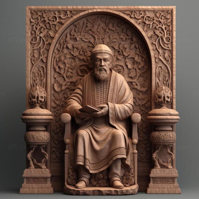 Famous (Har Gobind of the Quran 4, 3DFMS_7087) 3D models for cnc