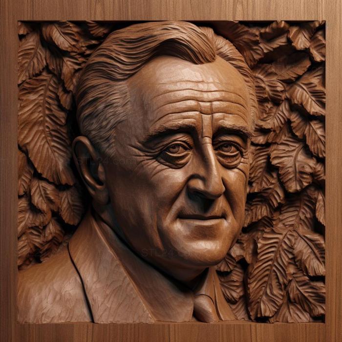 Franklin Delano Roosevelt US President 3