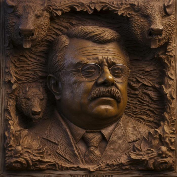 Theodore Roosevelt US President and environmentali 3