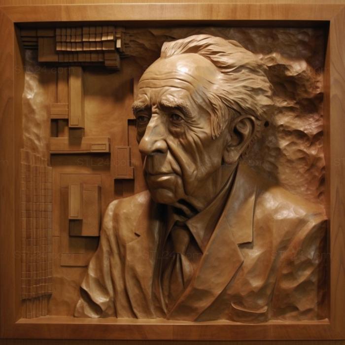 Famous (Frank Lloyd Wright 1, 3DFMS_7152) 3D models for cnc