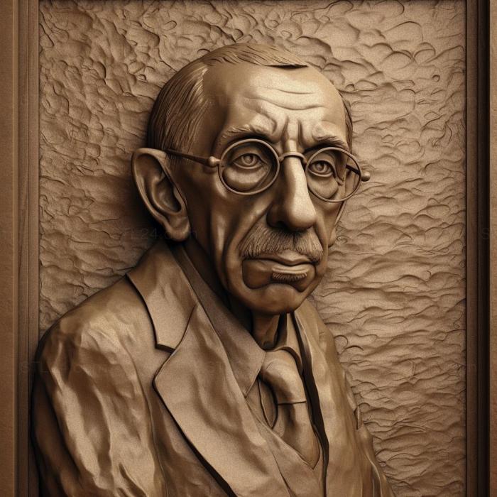 Famous (The Russian Empire Igor Stravinsky 2, 3DFMS_7209) 3D models for cnc