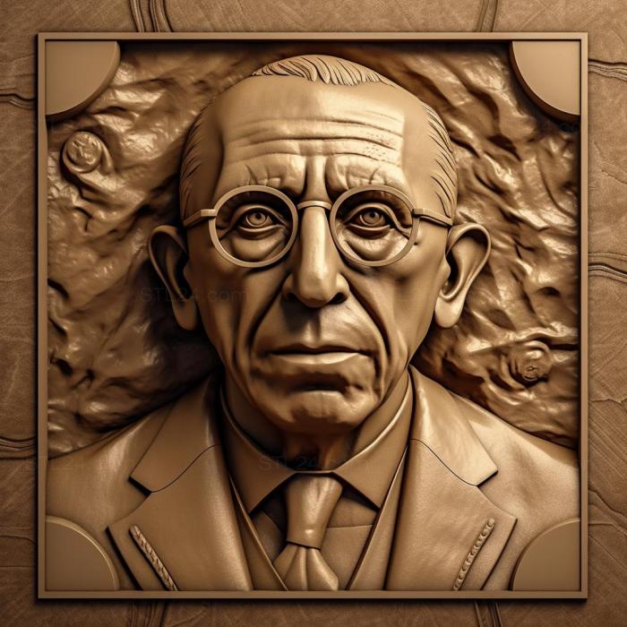 Famous (The Russian Empire Igor Stravinsky 3, 3DFMS_7210) 3D models for cnc