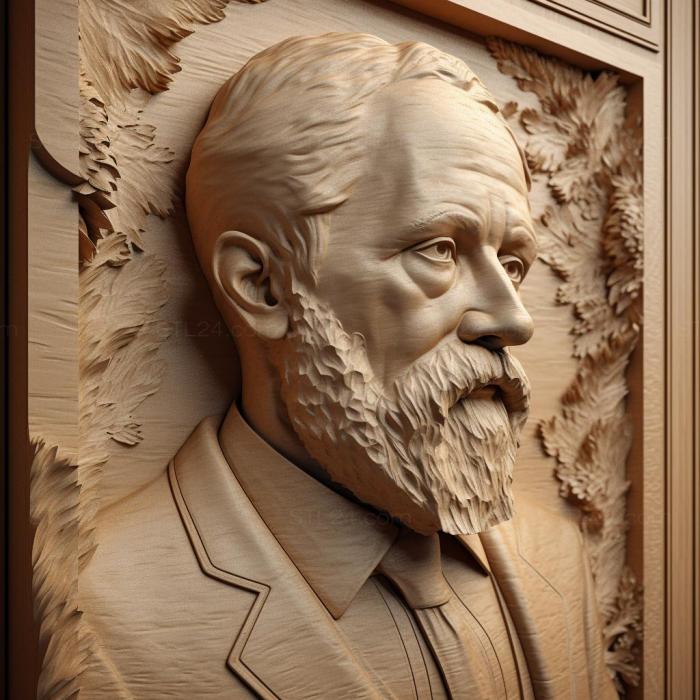 Famous (Pyotr Ilyich Tchaikovsky 4, 3DFMS_7255) 3D models for cnc