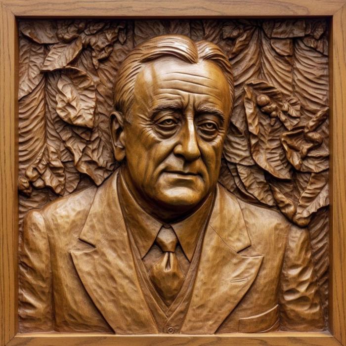 Franklin Delano Roosevelt US President 4