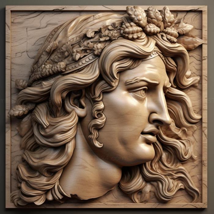 Famous (Alexander the Great 1, 3DFMS_7700) 3D models for cnc