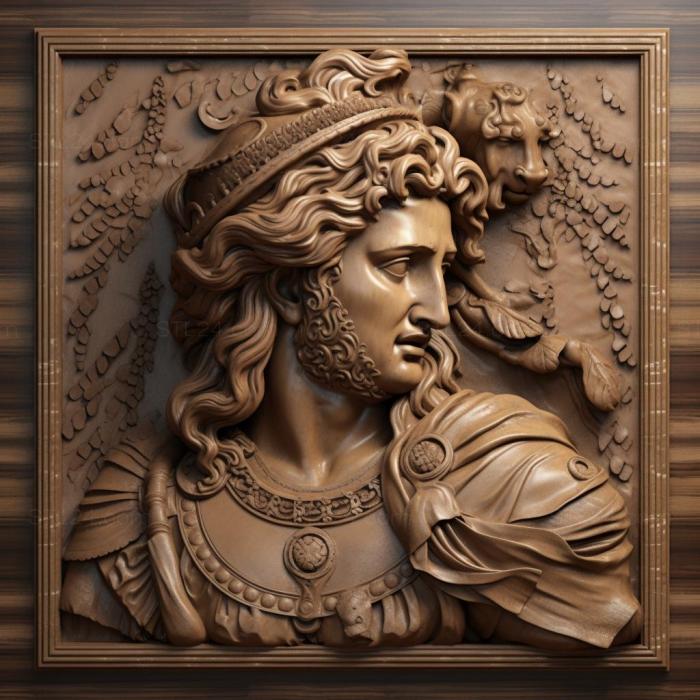 Famous (Alexander the Great 2, 3DFMS_7701) 3D models for cnc