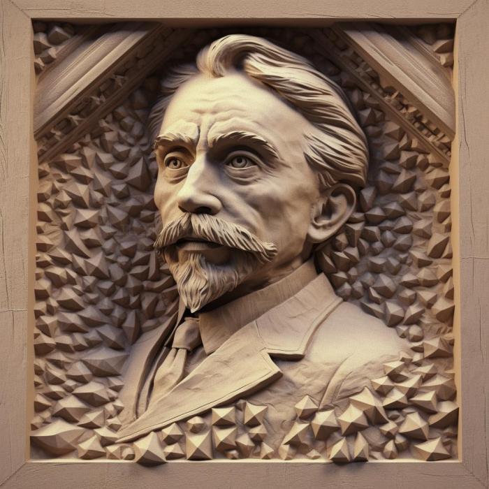 Famous (Alexander Nikolaevich Scriabin 3, 3DFMS_7726) 3D models for cnc