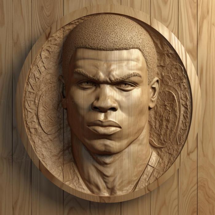 Famous (Muhammad Ali heavyweight boxing champion 4, 3DFMS_7951) 3D models for cnc