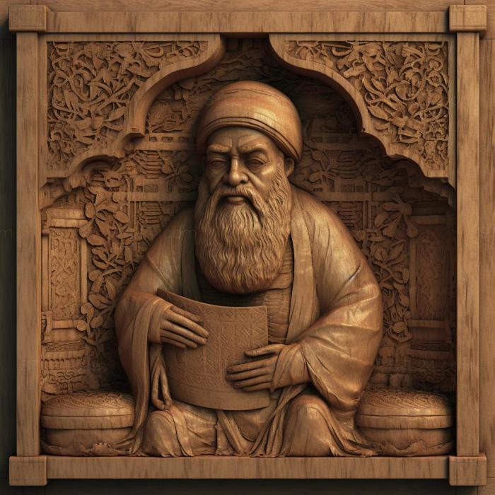 Famous (Muawiyah I ibn Abu Sufyan 2, 3DFMS_7957) 3D models for cnc