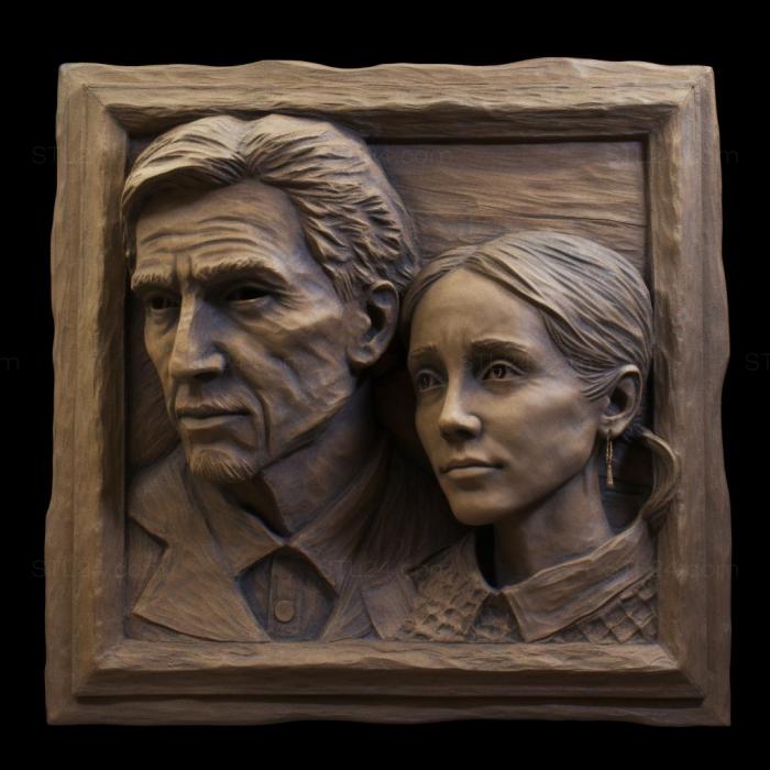 Famous (Peter and Alison Smithson 1, 3DFMS_8196) 3D models for cnc