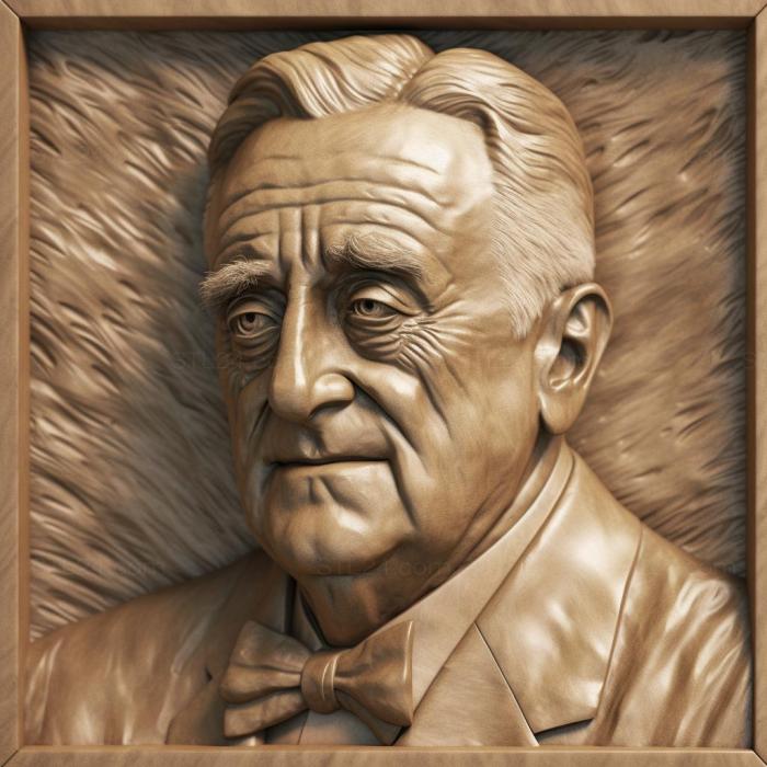 Franklin Delano Roosevelt US President 2