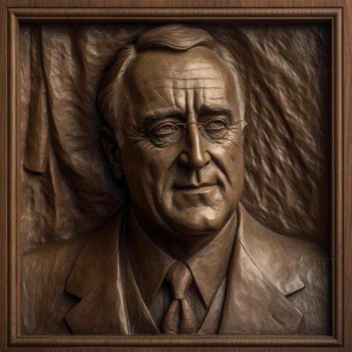 Franklin Delano Roosevelt US President 3