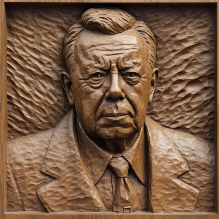 Famous (Walter Reuther labor leader 1, 3DFMS_8400) 3D models for cnc