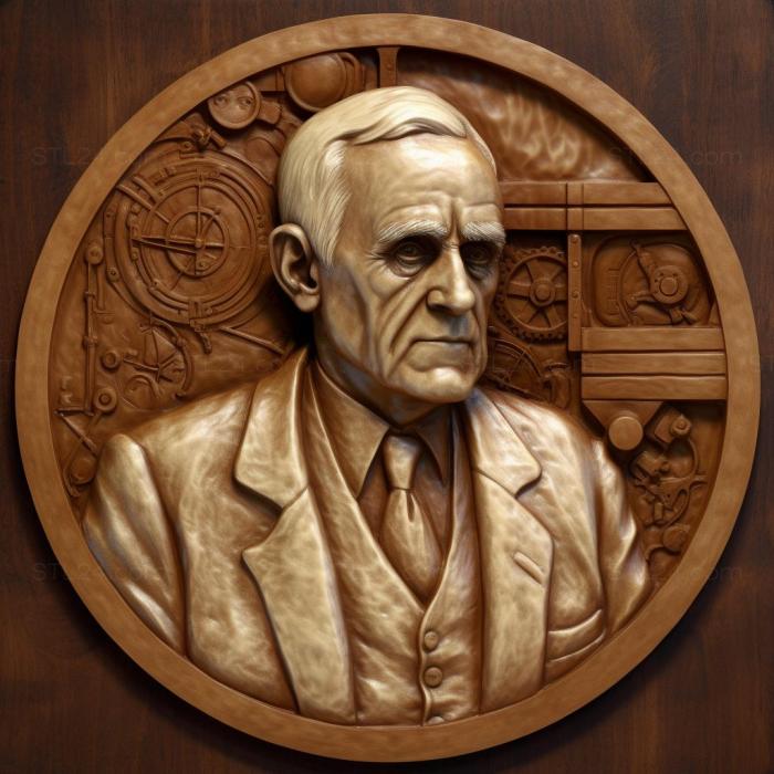 Famous (Alexander Fleming bacteriologist 1, 3DFMS_8696) 3D models for cnc