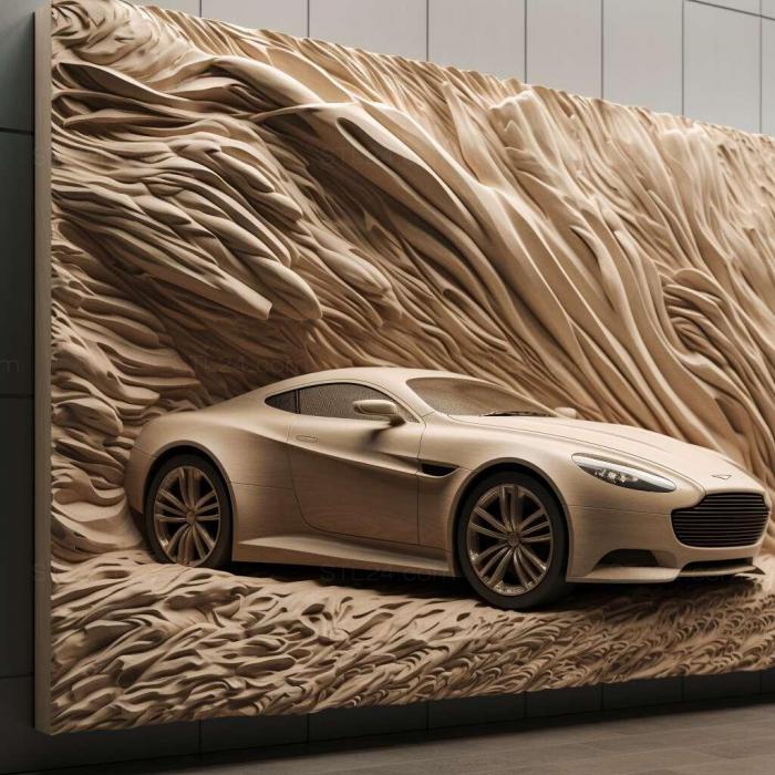 Wall decor (Aston Martin Residences 2, 3DWDEC_11208) 3D models for cnc