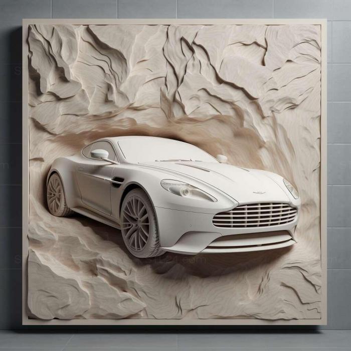 Wall decor (Aston Martin Residences 4, 3DWDEC_11210) 3D models for cnc