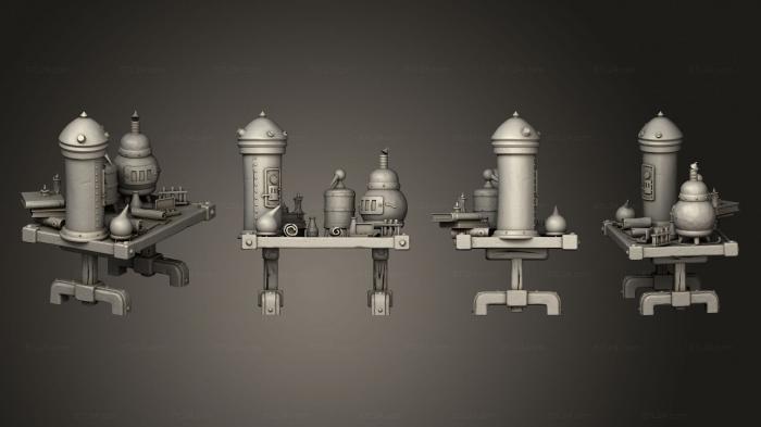 Interior (Alchemy Desk Alchemist, INT_0176) 3D models for cnc