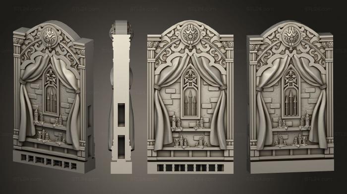 Интерьеры (Cae Colum I 007, INT_0197) 3D модель для ЧПУ станка