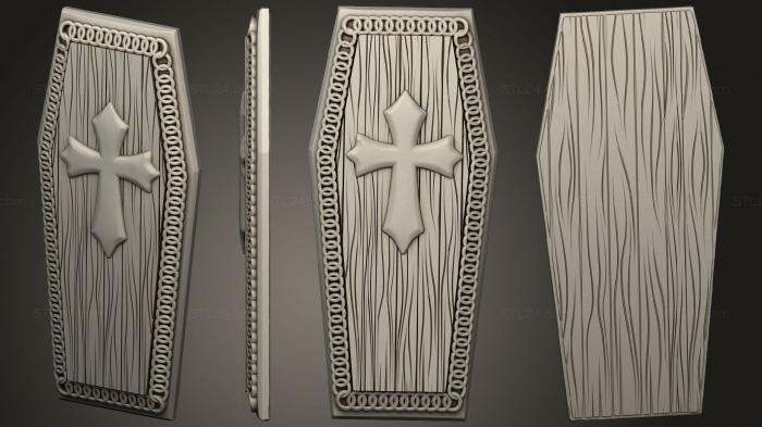 Interior (Coffin Lid, INT_0208) 3D models for cnc