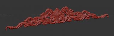 Set of onlays (Decors facade extension, KNK_0116) 3D models for cnc