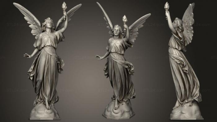 3d модели ангелы (Люси из Стэнфорда, AN_0240) 3D модель для ЧПУ станка