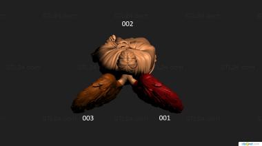 Angels (Option STK 0082, AN_0258) 3D models for cnc