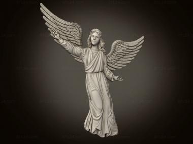 Angels (Soaring angel, AN_0260) 3D models for cnc